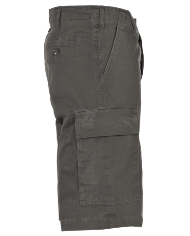 BW Moleskin Bermudas, OD green-stonewashed