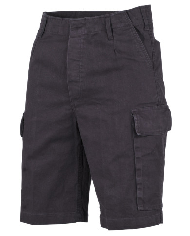 BW Moleskin Bermudas, black-stonewashed