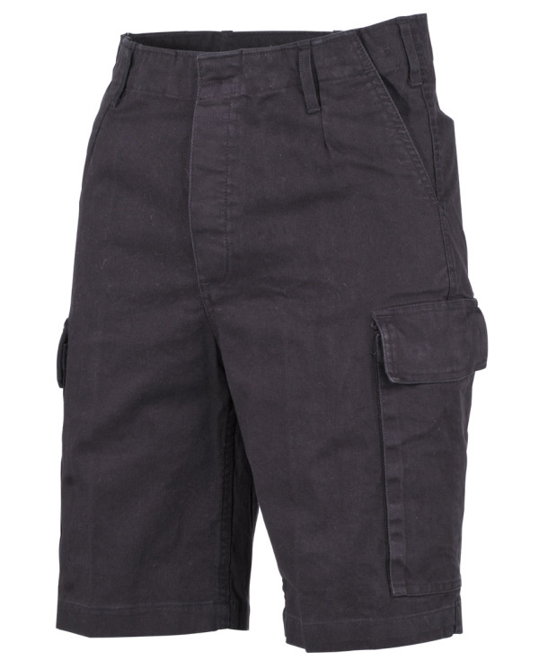 BW Moleskin Bermudas, black-stonewashed