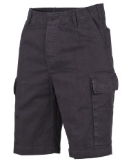 BW Moleskin Bermudas, black-stonewashed