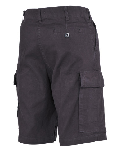 BW Moleskin Bermudas, black-stonewashed