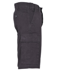 BW Moleskin Bermudas, black-stonewashed