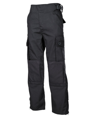Commando Pants, "Smock", Rip Stop, black
