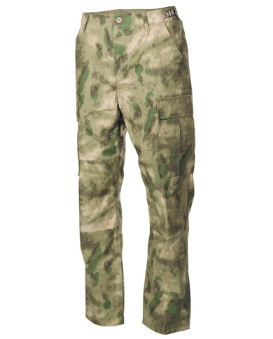 US Combat Pants BDU, Rip Stop, HDT-camo FG
