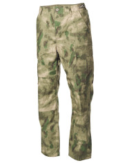 US Combat Pants BDU, Rip Stop, HDT-camo FG