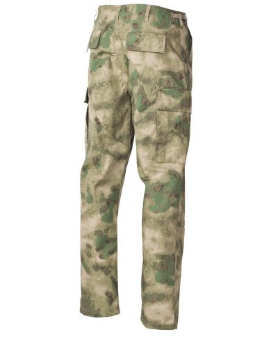 US Combat Pants BDU, Rip Stop, HDT-camo FG
