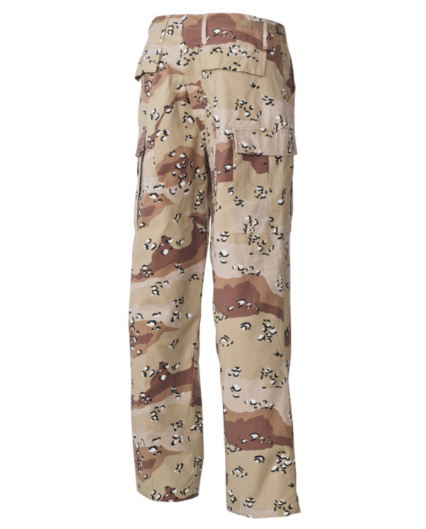 US Combat Pants, BDU, Rip Stop, 6-colour desert