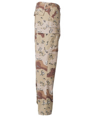 US Combat Pants, BDU, Rip Stop, 6-colour desert