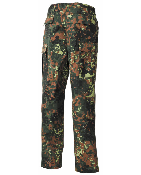 US Combat Pants, BDU, Rip Stop, flecktarn