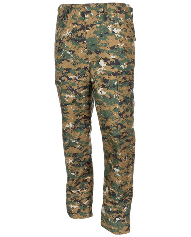 US Combat Pants, BDU, Rip Stop, digital woodland