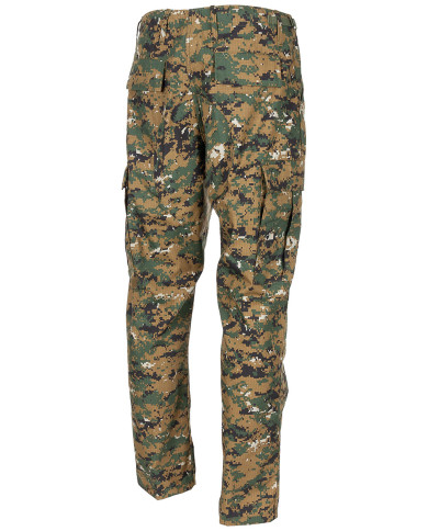 US Combat Pants, BDU, Rip Stop, digital woodland