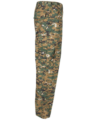US Combat Pants, BDU, Rip Stop, digital woodland