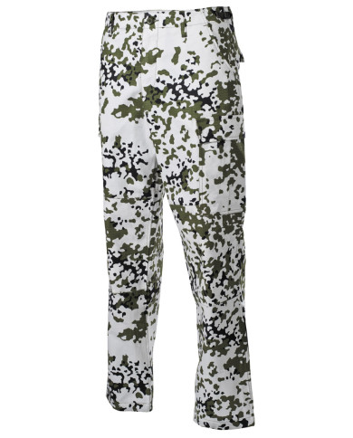 US Combat Pants, BDU, Rip Stop, snow-camo