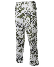 US Combat Pants, BDU, Rip Stop, snow-camo