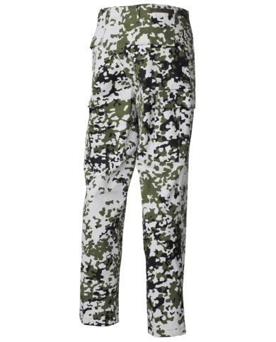 US Combat Pants, BDU, Rip Stop, snow-camo