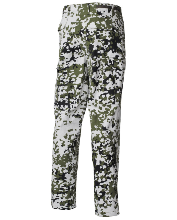 US Combat Pants, BDU, Rip Stop, snow-camo