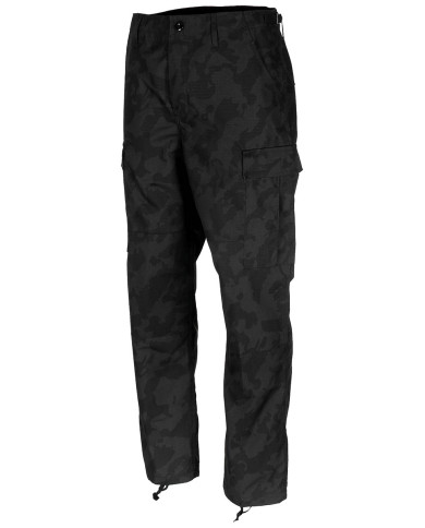 US Combat Pants, BDU, Rip Stop, night-camo