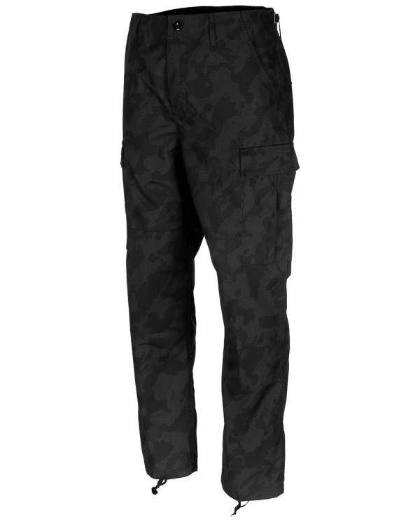 US Combat Pants, BDU, Rip Stop, night-camo