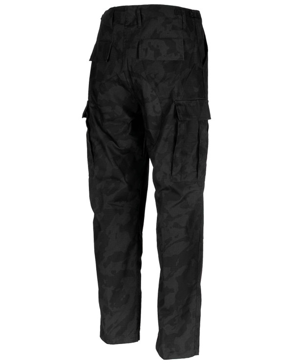 US Combat Pants, BDU, Rip Stop, night-camo