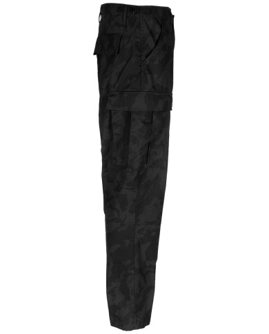 US Combat Pants, BDU, Rip Stop, night-camo