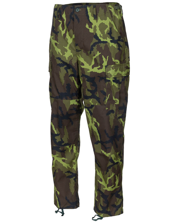 US Combat Pants, BDU, Rip Stop, M 95 CZ camo