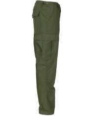US Combat Pants, BDU, Rip Stop, OD green