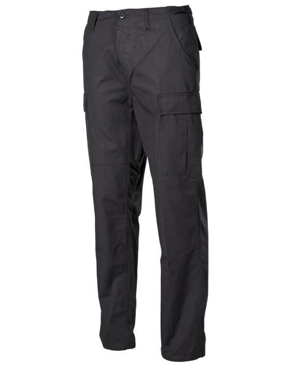 US Combat Pants, BDU, Rip Stop, black