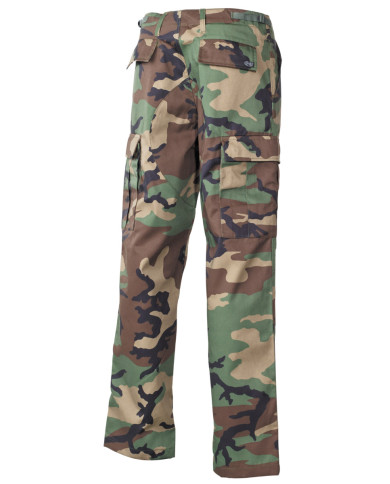 US Combat Pants, BDU, woodland, reinforced knees and seat