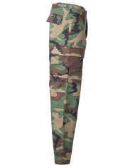 US Combat Pants, BDU, woodland, reinforced knees and seat