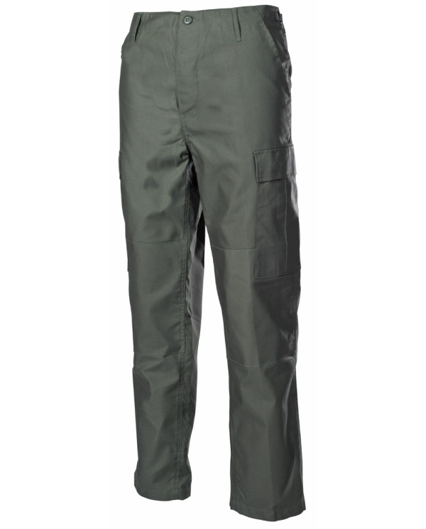 US Combat Pants, BDU, OD green, reinforced knees and seat