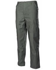 US Combat Pants, BDU, OD green, reinforced knees and seat