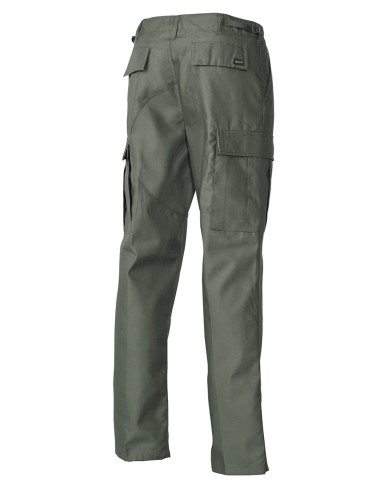 US Combat Pants, BDU, OD green, reinforced knees and seat