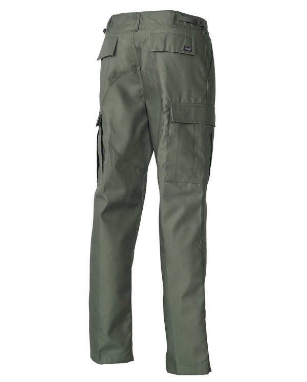 US Combat Pants, BDU, OD green, reinforced knees and seat