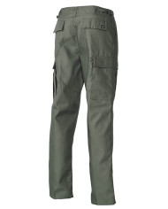 US Combat Pants, BDU, OD green, reinforced knees and seat