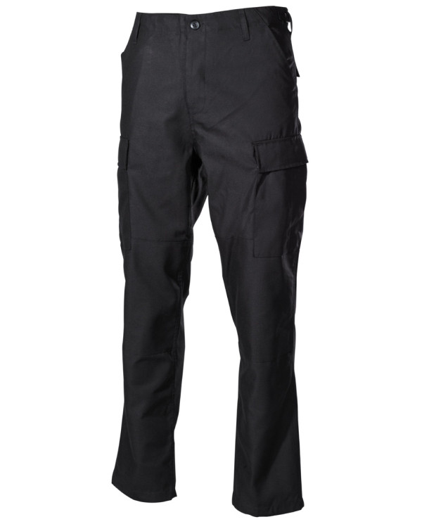 US Combat Pants, BDU, black, reinforced knees and seat