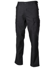 US Combat Pants, BDU, black, reinforced knees and seat