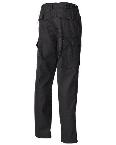 US Combat Pants, BDU, black, reinforced knees and seat