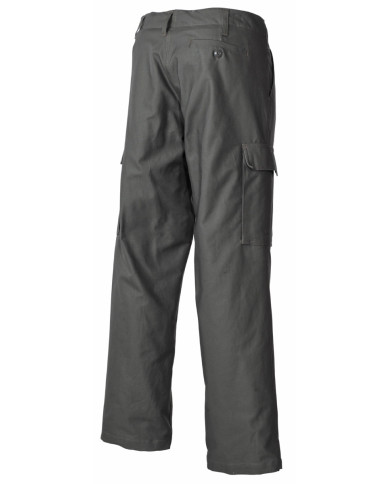 BW Moleskin Pants, thermal lining, OD green, large sizes