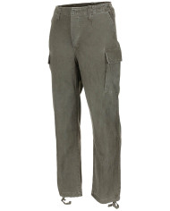 Moleskin Pants, OD green-stonewashed
