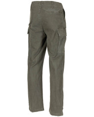 Moleskin Pants, OD green-stonewashed