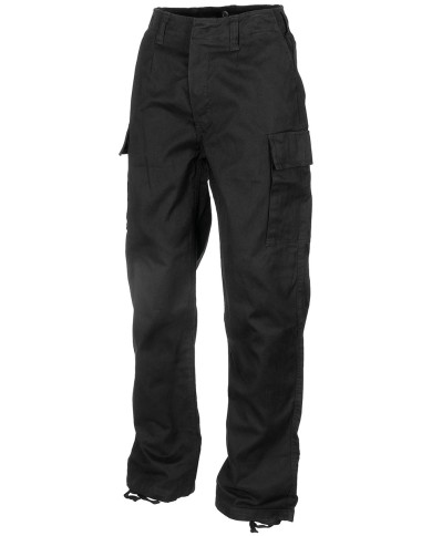 Moleskin Pants, black-stonewashed