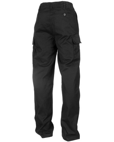 Moleskin Pants, black-stonewashed
