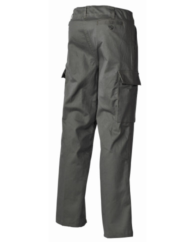 BW Moleskin Pants, OD green, large sizes