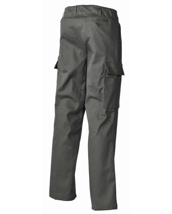 BW Moleskin Pants, OD green, large sizes