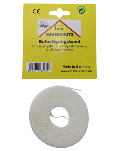 Fixing Strap "Wip", white, length: ca. 5,6 m
