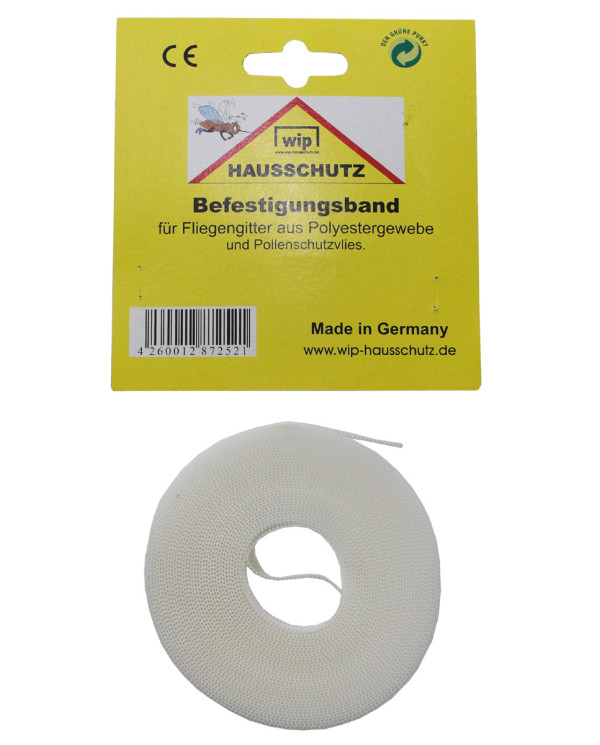 Fixing Strap "Wip", white, length: ca. 5,6 m
