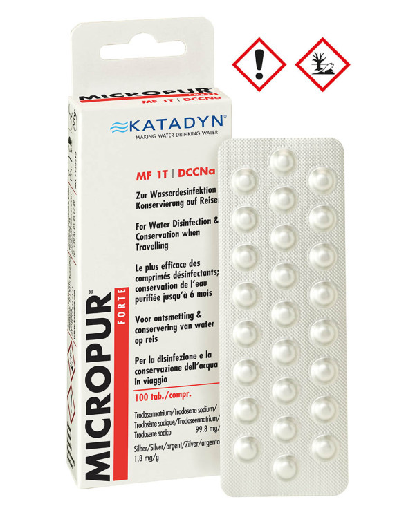Katadyn, "Micropur Forte MF 1T", 100 tablets