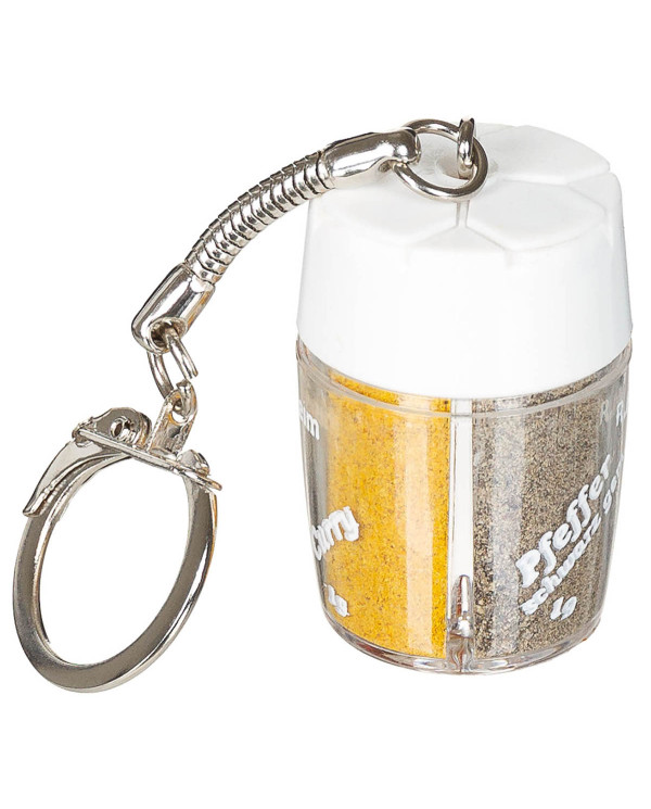 Trek 'n Eat, Spice Shaker, 4 spices,  keychain