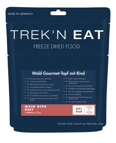 Trek 'n Eat,  Gourmet Forest Stew with beef