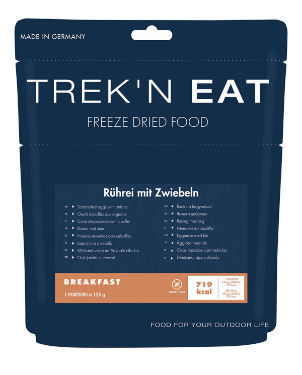Trek 'n Eat, Scrambled Eggs with Onions